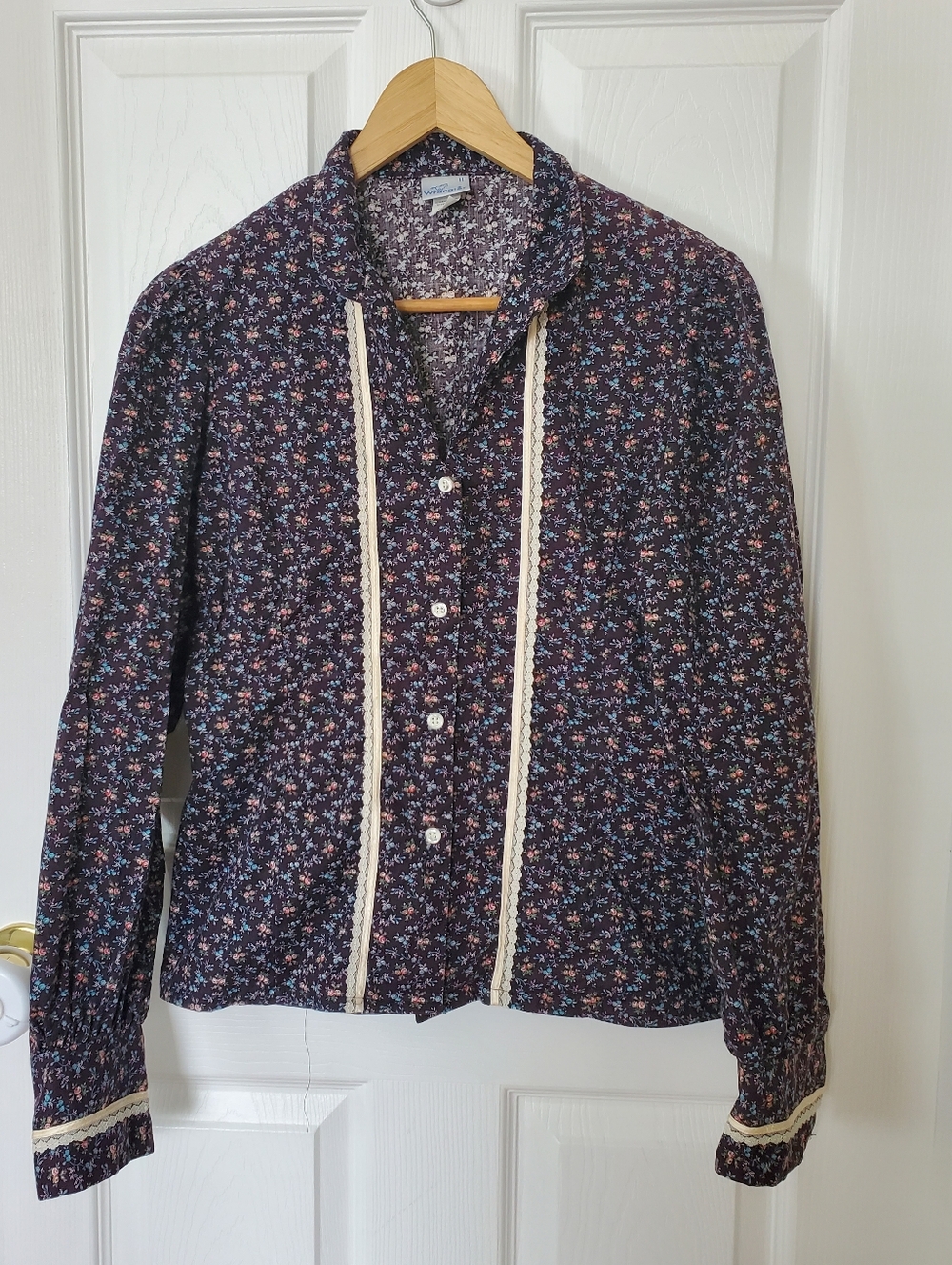 Vintage Wrangler Floral Button Up